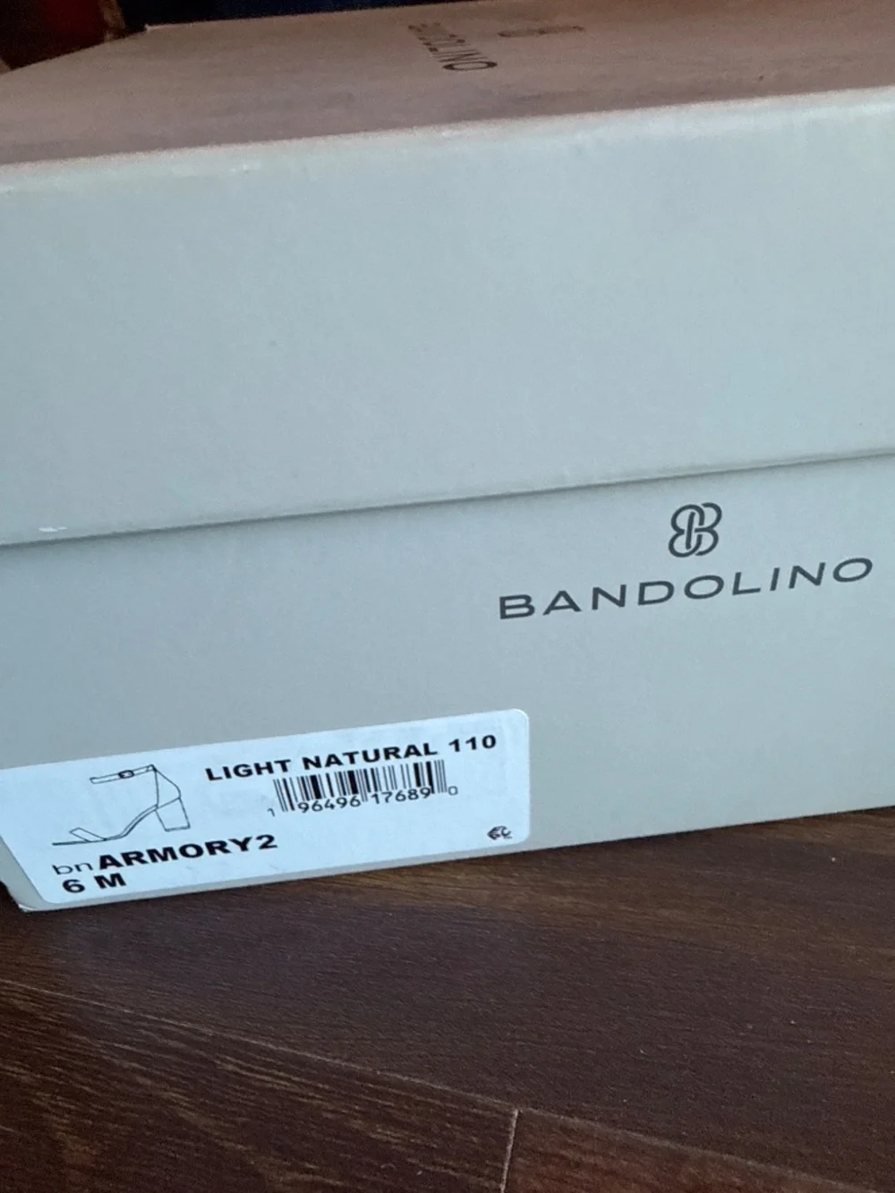 BANDOLINO Open Toe Heels Size 6
